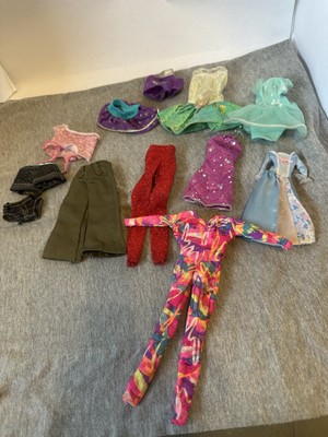 12 Piece Barbie Style Mixed Clothes Lot Great to add to your Collection