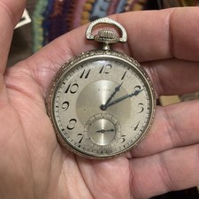 1920 s Elgin National Watch Co. 12s Ornate Supreme 10K GF Case Pocket Watch