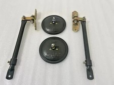 Fit For Willys Jeep Gpw Mb Cj3a Cj3b Cj2a M38 M35 Arm Bracket Kit 5 Mirror Pair