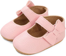 Ballerine Neonata Scarpe Primi Passi Bambina Scarpine Principessa Bowknot Antisc