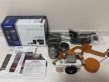 Operationally confirmed OLYMPUS PEN Lite E PL7 double zoom kit