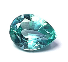 3.45Ct Pear Cut Natural Aquamarine IGL Certified Brilliant Loose Gemstone 5DNY