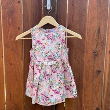 NWOT Pink Floral Girls Dress
