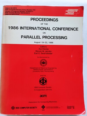 Book Proceedings 1986 International Conference On Parallel Processing 0818607246
