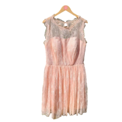 strapless open back dress Pleated Bridesmaids Maxi Dress, Dusty Pink – Jolie Moi Retail main image 0