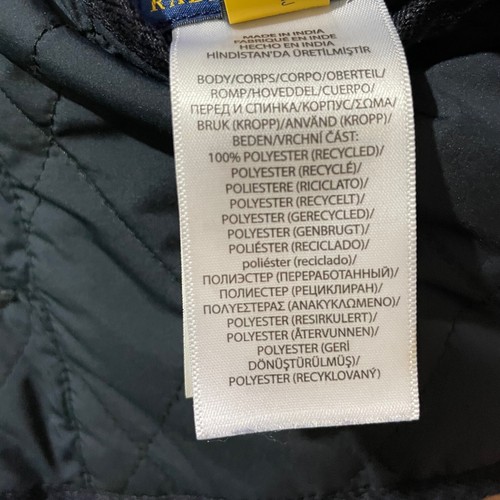 POLO Ralph Lauren Toddler Boys 4 Reversible Barn Coat Water Repellent Navy READ - Picture 8 of 8