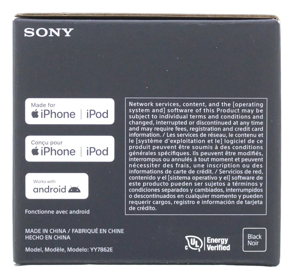 Altavoz inalámbrico Bluetooth Sony Ult Power Sound (negro) Foto 4 de 4