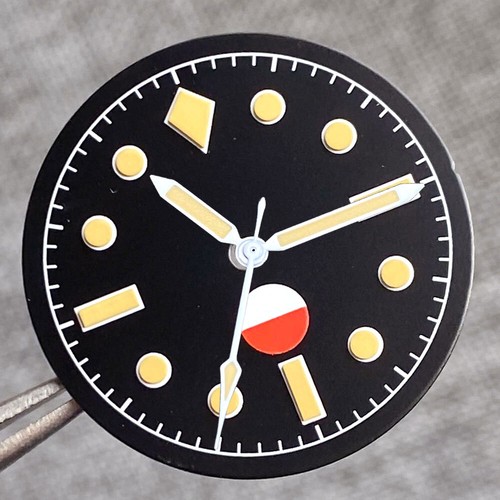 29mm Sterile Black Watch Dial For Fifty-Fathoms Collection NH35 NH36 ETA2824 - Picture 18 of 27