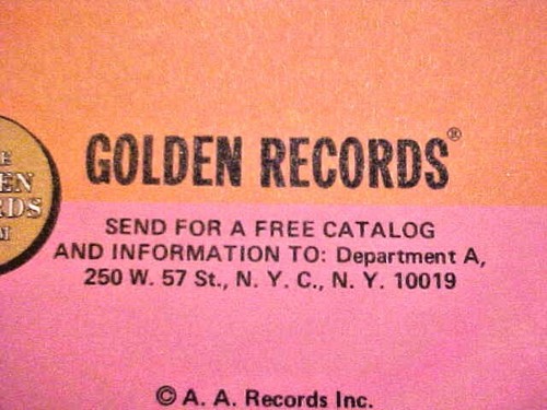 NEW OLD STOCK Vintage Golden Records School Days 45 RPM 7" FF-1015 - Picture 3 of 3