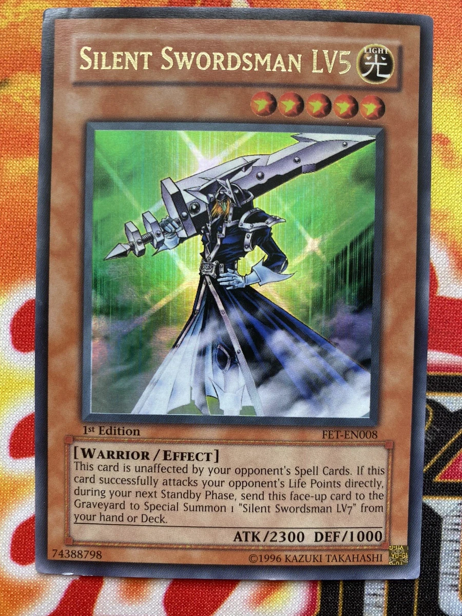 LV3 LV4 LV5 LV7 LV8 Yu-Gi-Oh! TCG Silent Magician \u0026 Silent Swordsman Card  Set - Complete LV3 To LV8, Near Mint Condition Yugioh CCG Playmats, image size:900x1200