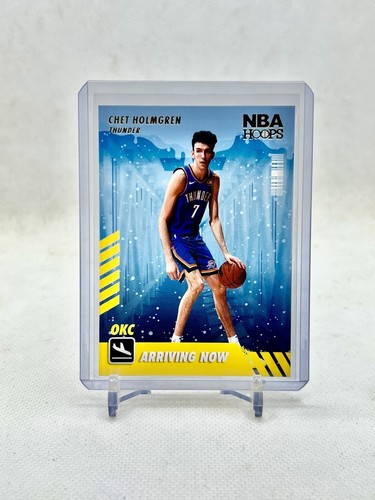 2022 23 Panini NBA Hoops Chet Holmgren Rookie Card 2 Winter Arriving 