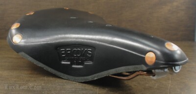 Selle BROOKS PROFESSIONAL 1977 CUIR vélo ancien vintage Saddle Bike UK