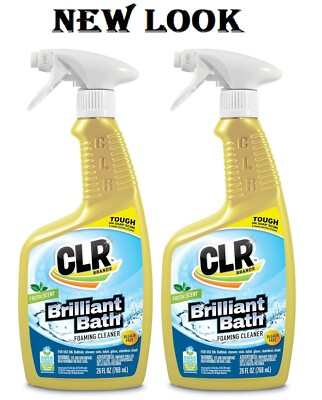 #ad CLR Brilliant Bath Bathroom amp; Kitchen Cleaner 26 oz 2 Pack New Free Shipping $16.43