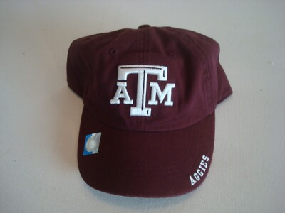 TEXAS A&M AGGIES    BEACH GOLF STRAPBACK DEADSTOCK HAT CAP VINTAGE P2