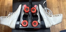 Vintage Women's Roller Derby Roller Skates Wheels Urethane 10" toe to heel