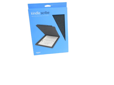 Amazon Kindle Scribe Fabric Folio Cover with Magnetic Attach, Sleek Protectiv...