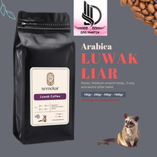 Luwak Coffee Arabica Gayo 100 Wild Civet Whole Beans Coffee Roasted 200 oz