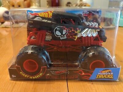 Hot Wheels Monster Truck 1:24 Scale 2022 Bone Shaker It All Vehicle with  Giant Wheels for Kids Age 3 to 8 Years Old Great Gift Toy Trucks Large  Scale : Toys & Games 