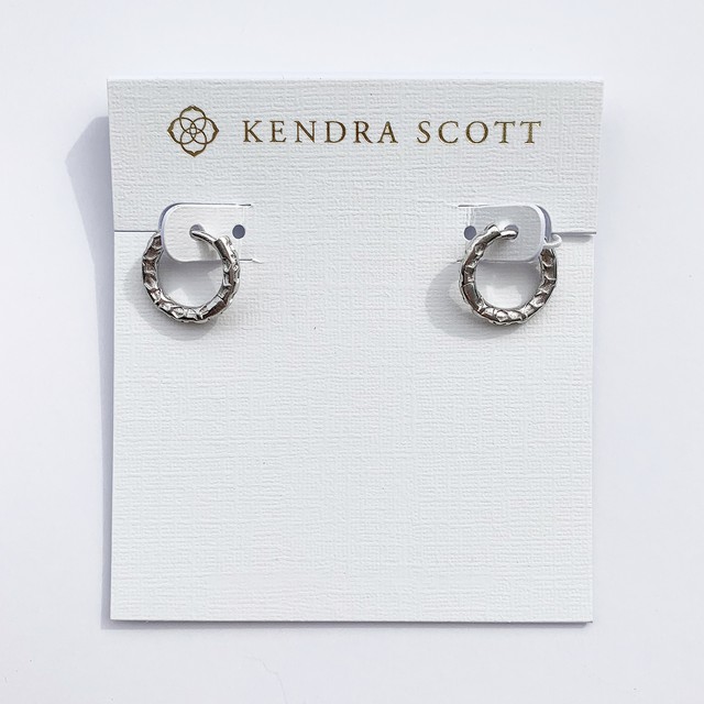kendra scott silver hoops