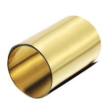 Brass Sheet Roll Metal Foil Plate 1000mm x 100mm x 0.2mm DIY