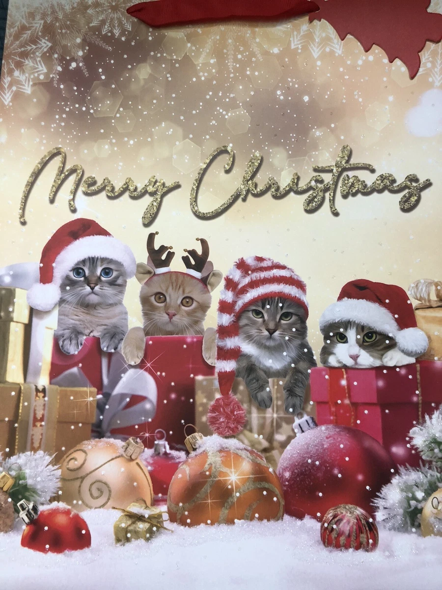 Happy christmas cat cheap