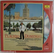 Placido DOMINGO Hommage to SEVILLA James Levine Opera Arias Music NEW LaserDisc