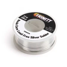 Trinity Rosin Core Silver Solder 100g Roll TRIR0976