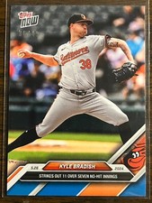 2024 Topps Now #237 Kyle Bradish Baltimore Orioles BLUE 36/49