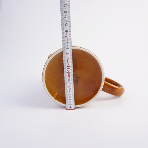 Melitta Ceracron Keramik braun Wasserkru Krug Höhe ca14,8 cm Vintage Mid Century - Bild 13 von 17