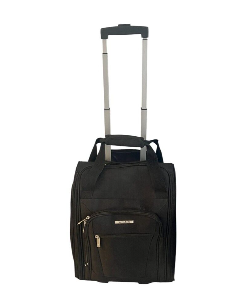 Samsonite Ascella X Softside Luggage, Black Underseater Pre-Owned