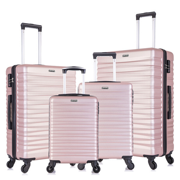 Hardshell Luggage Sets Suitcase ABS Lightweight with Spinner Wheels and TSA Lock