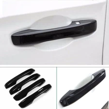 For 2023-2024 Honda CR-V CRV Bright black Exterior Car Door Handle Cover Trim 4x