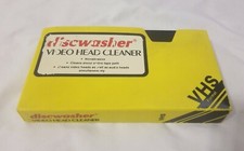 VHS DISCWASHER VIDEO HEAD CLEANER.