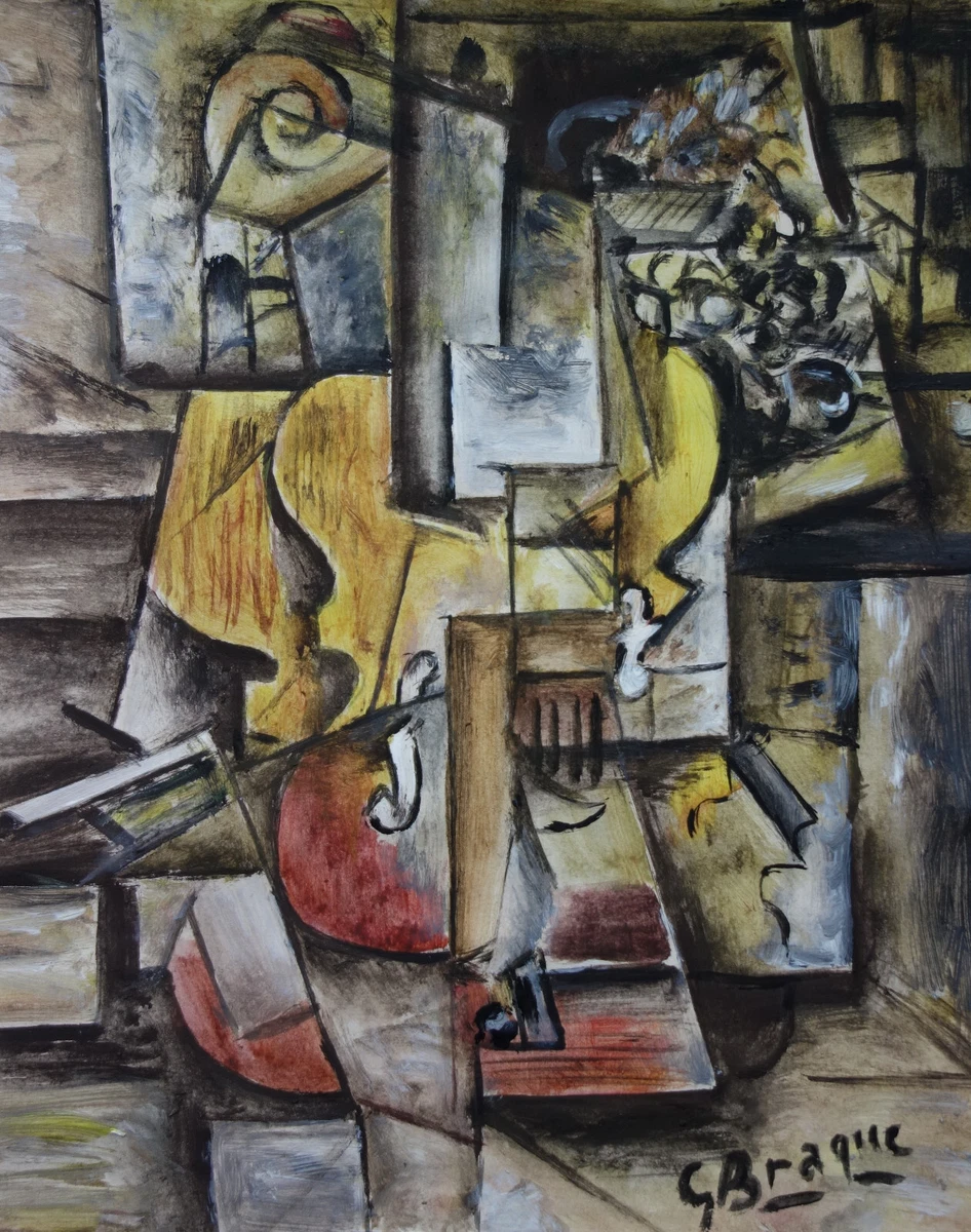 Cubism Georges Braque Paintings