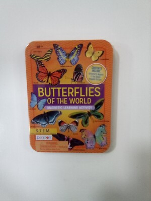 Butterflies Of The World New Magnetic Learning Activity S.T.E.M.