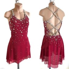 Ice skating dress Figure skating dress Skating dress dance dress