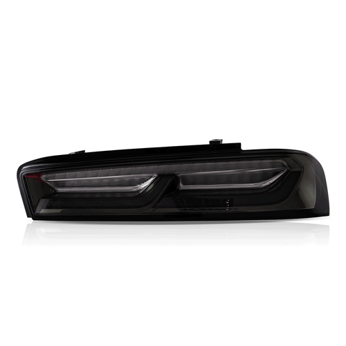 LED Tail Lights For 2016-2018 Chevy Camaro Red Sequential Turn Signal Rear Lamps - Foto 3 di 8