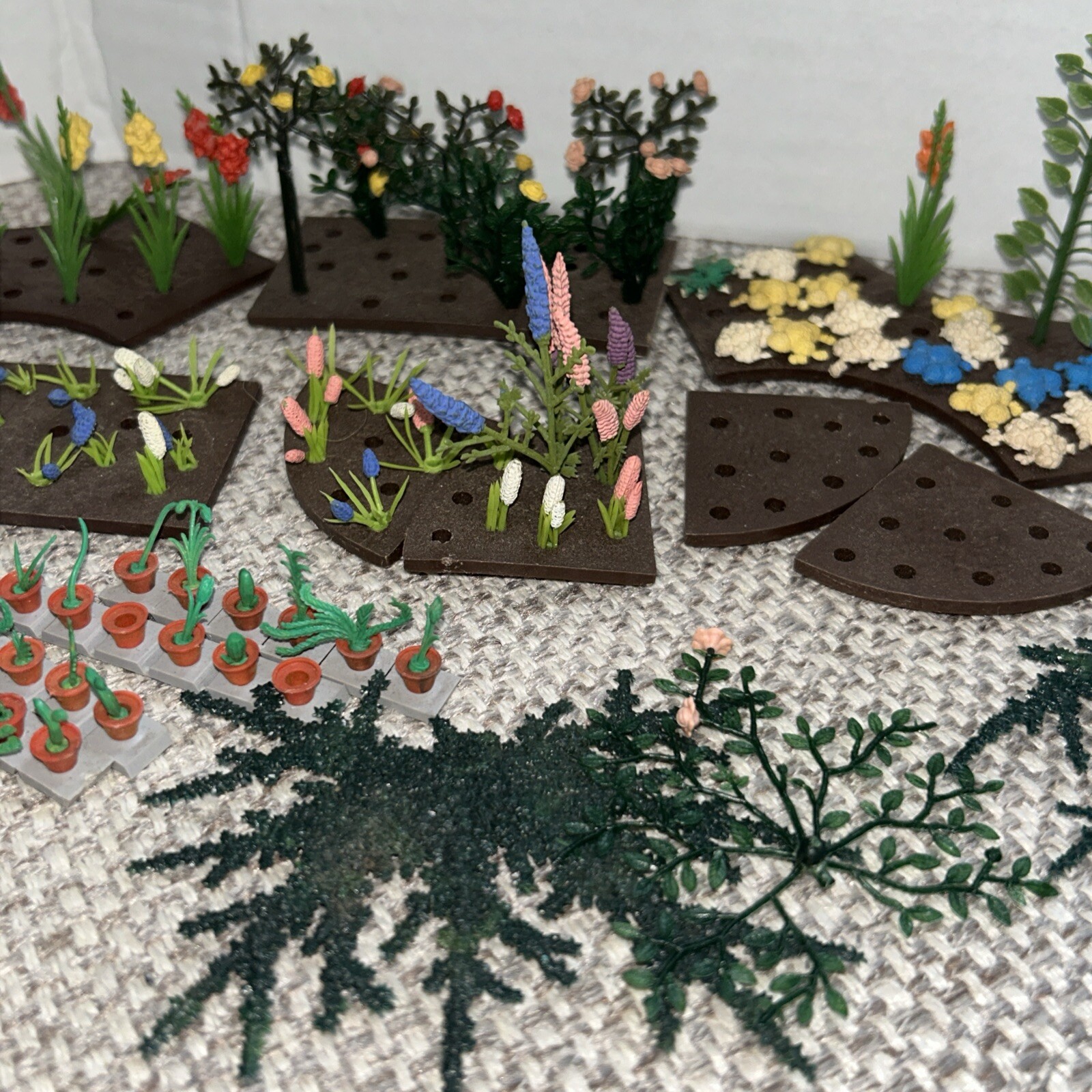 BRITIANS FLORAL GARDEN JOB LOT VINTAGE RARE ITEMS FLOWERS BEDS eBay