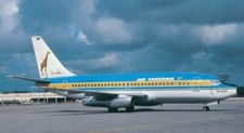 Air Tanzania Boeing 737-200 5H-MRK @ Dar Es Salaam 1995 - postcard
