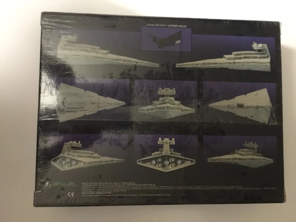 Rompecabezas Star Wars 3D Destructor Estelar 823 Piezas Sellado 1996 Retro Puzz-3D������ Foto 3 de 4