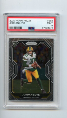 2020 Panini Prizm - Rookie Jordan Love #363 Green Prizm (RC