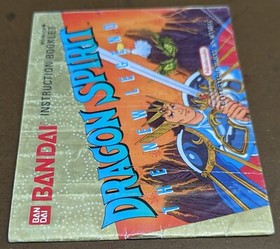 Nintendo NES DRAGON SPIRIT  The New Legend Manual Instructions Booklet ONLY