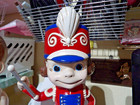 Hand-Painted Ceramic Figurine of a Toy Soldier 13"/WPainted Ceramic Basketball12 — photo 5