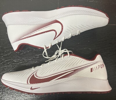 Size Men's Nike Vapor Edge Pro Turf Football White Navy