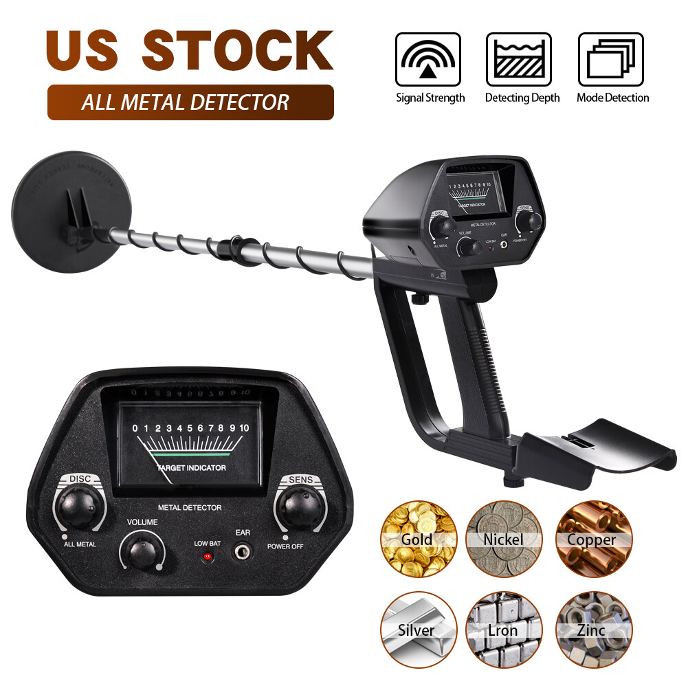 Waterproof Ground Metal Detector Deep Sensitive Gold Coin Treasure Hunter 4030