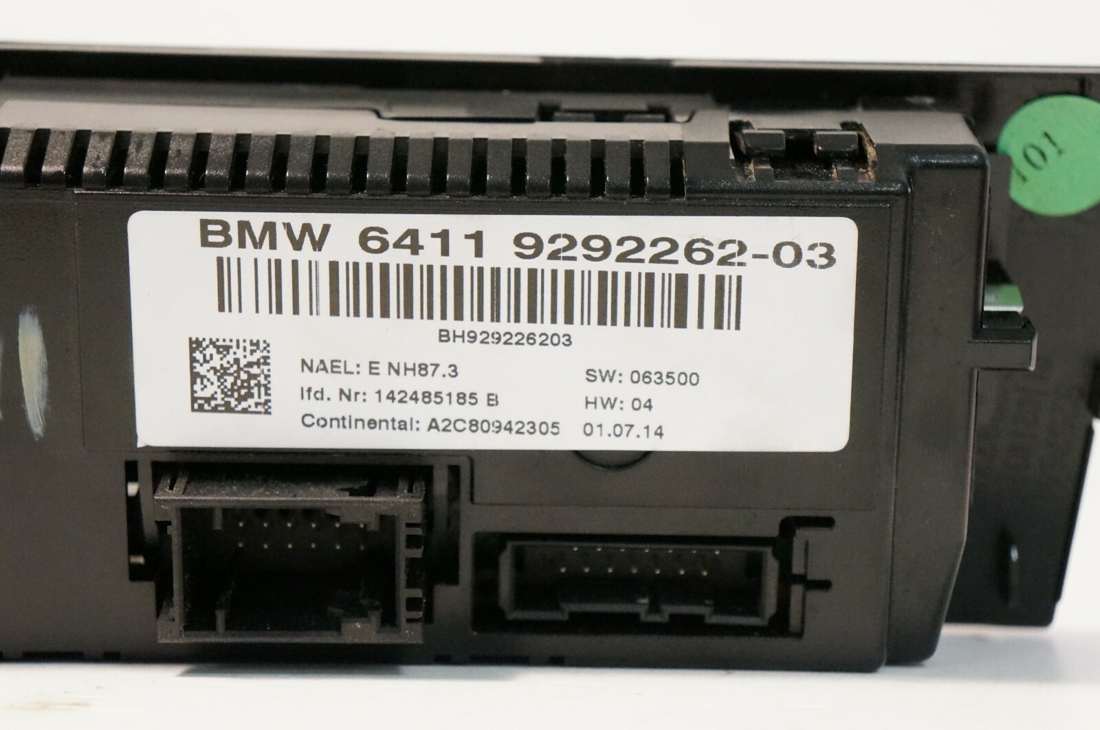 2015 BMW X1 AC Heater Temperature Climate Control 6411 929226203 OEM eBay