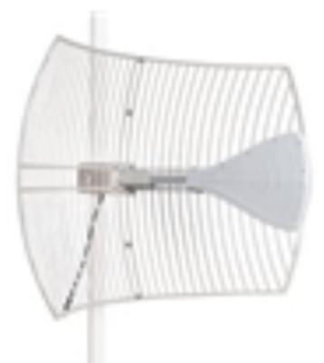25 dB High Gain Cell WiFi Parabolic Grid Antenna 600 MHz - 4 GHz N-Female 50 Ohm