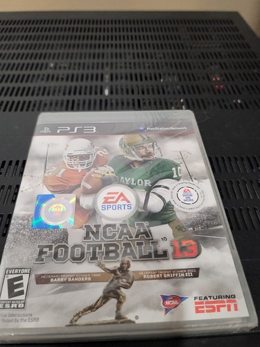 NCAA FOOTBALL 13 (PlayStation 3) FACTORY SEALED!!! Limited Reflective Cover - Picture 1 of 3