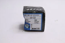 (100-Pk) Midwest Fastener Hex Nuts 32 TPI #10 Zinc Stainless Steel 10-32