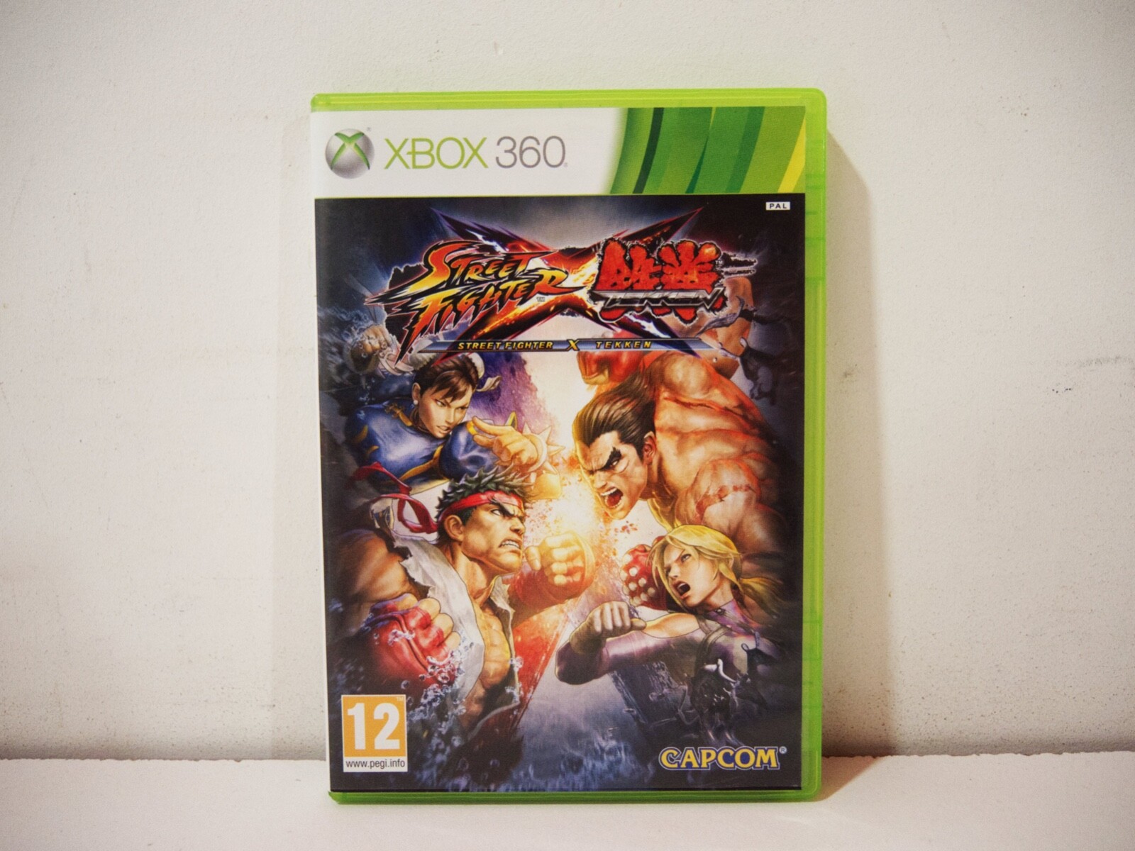 Street Fighter X cross Tekken Microsoft Xbox 360 Pal FR